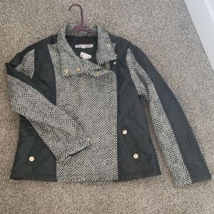 NEW KC collections modern black and grey jacket